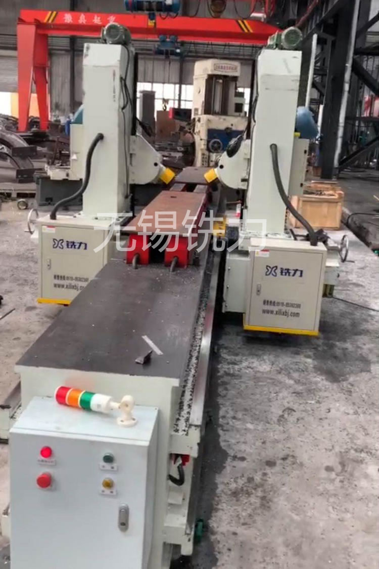 Double side simultaneous milling and milling machine